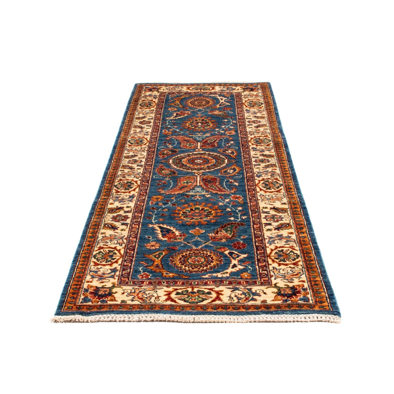 Alfombra de pasillo Alfombra Ziegler - Ariana - 239 x 88 cm - azul claro