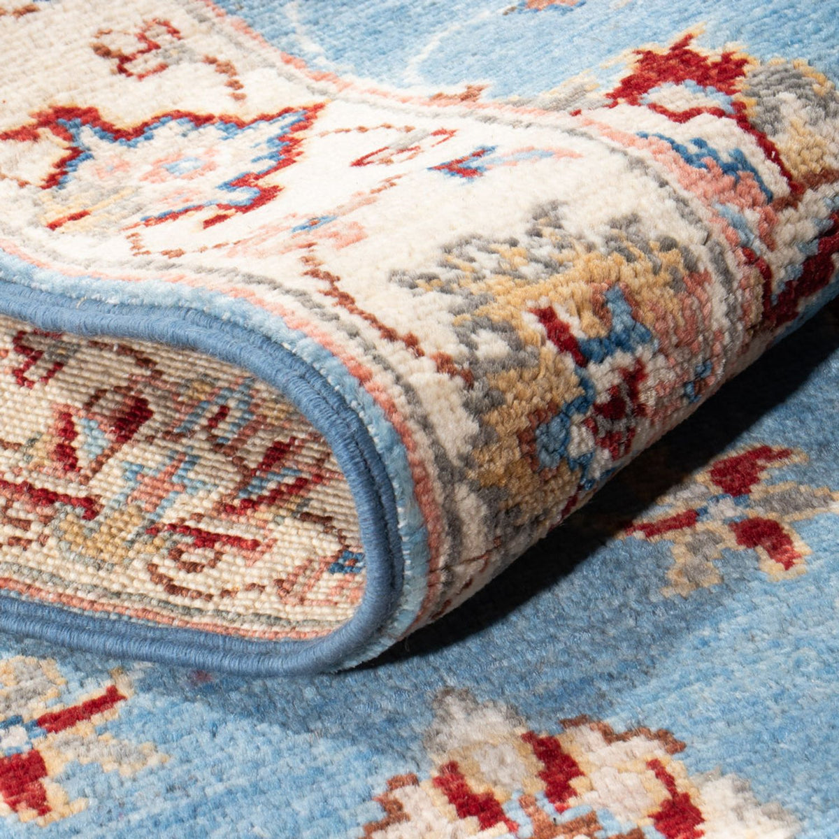 Alfombra Ziegler - 183 x 62 cm - turquesa