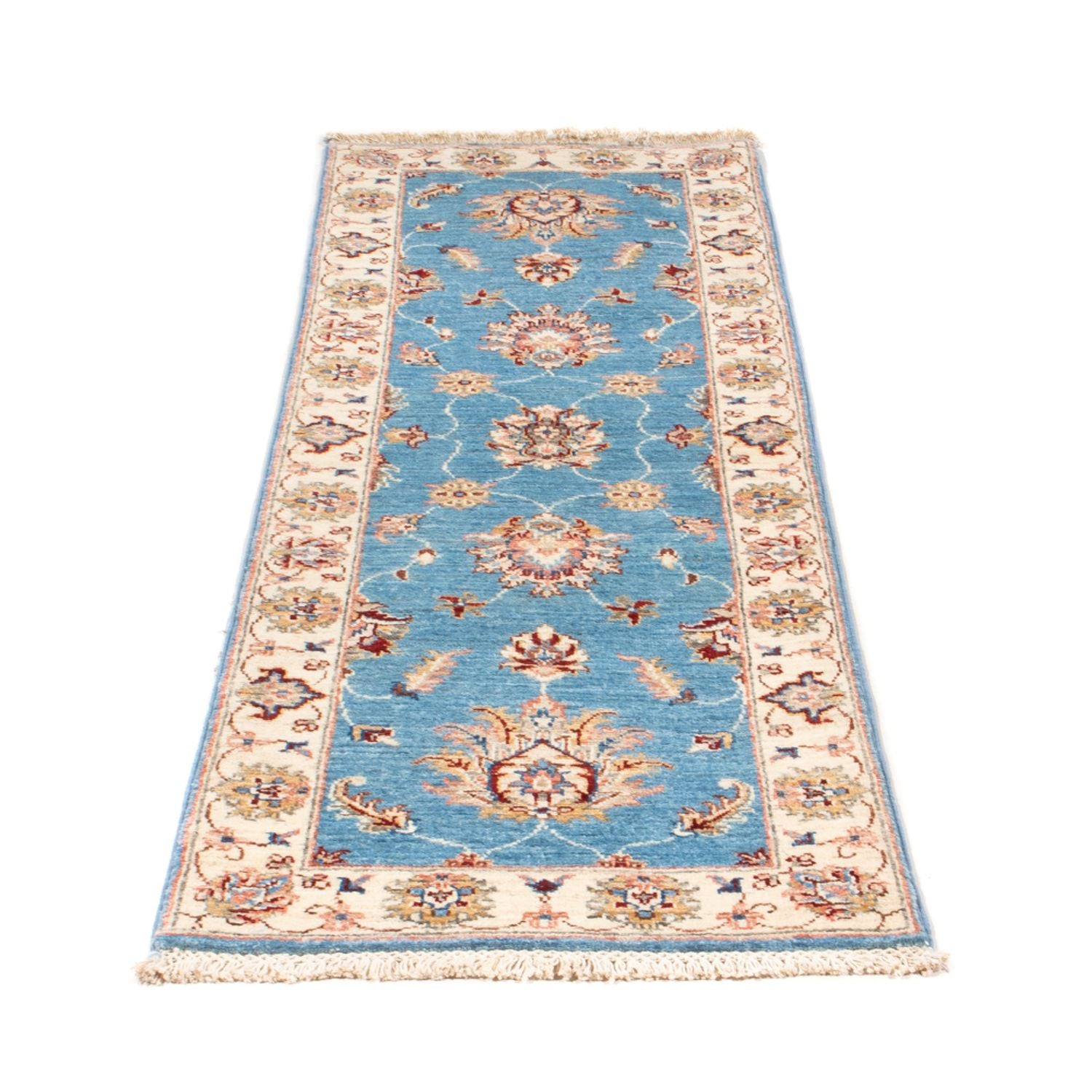 Alfombra Ziegler - 183 x 62 cm - turquesa