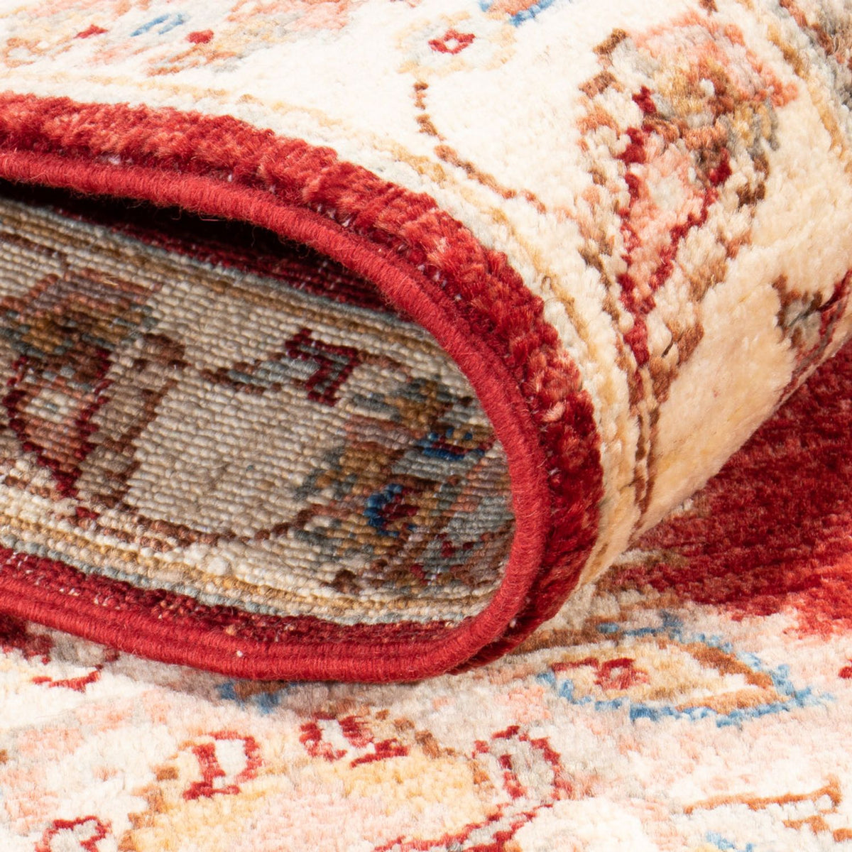 Alfombra Ziegler - 175 x 62 cm - rojo