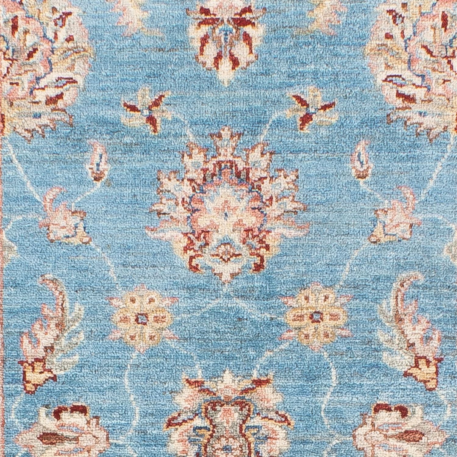 Alfombra de pasillo Alfombra Ziegler - 201 x 82 cm - turquesa