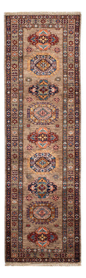 Alfombra de pasillo Alfombra Ziegler - Kazak - 254 x 79 cm - natural