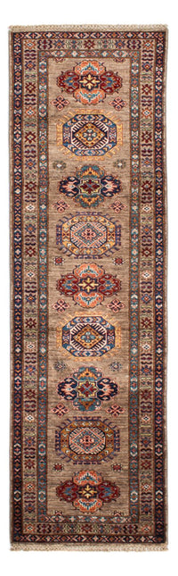 Alfombra de pasillo Alfombra Ziegler - Kazak - 254 x 79 cm - natural