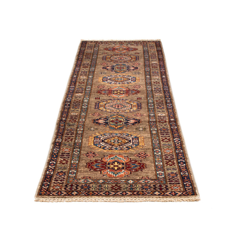 Alfombra de pasillo Alfombra Ziegler - Kazak - 254 x 79 cm - natural