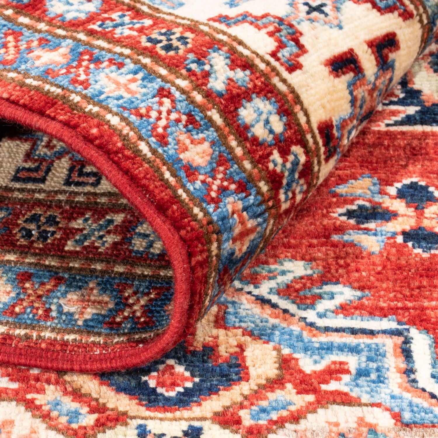 Alfombra Ziegler - Kazak - 180 x 127 cm - rojo
