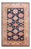 Alfombra Ziegler - Kazak - 245 x 168 cm - azul oscuro
