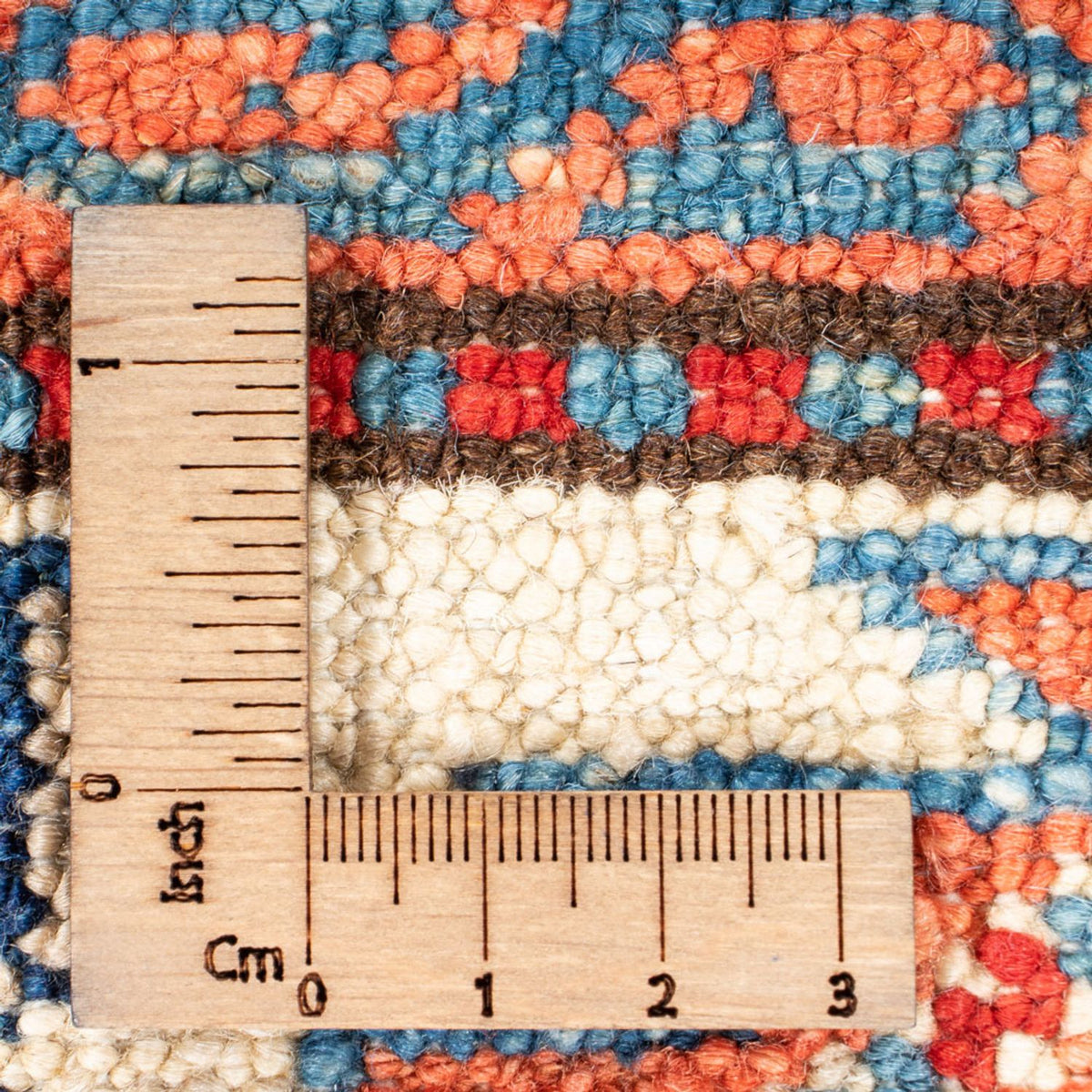 Alfombra de pasillo Alfombra Ziegler - Kazak - 228 x 74 cm - azul claro