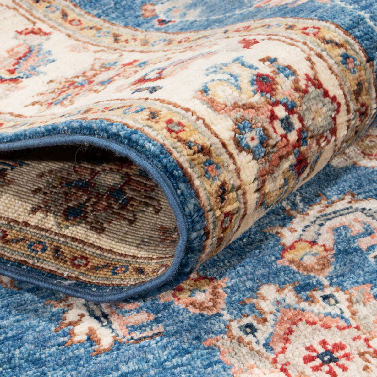 Alfombra de pasillo Alfombra Ziegler - 314 x 81 cm - azul