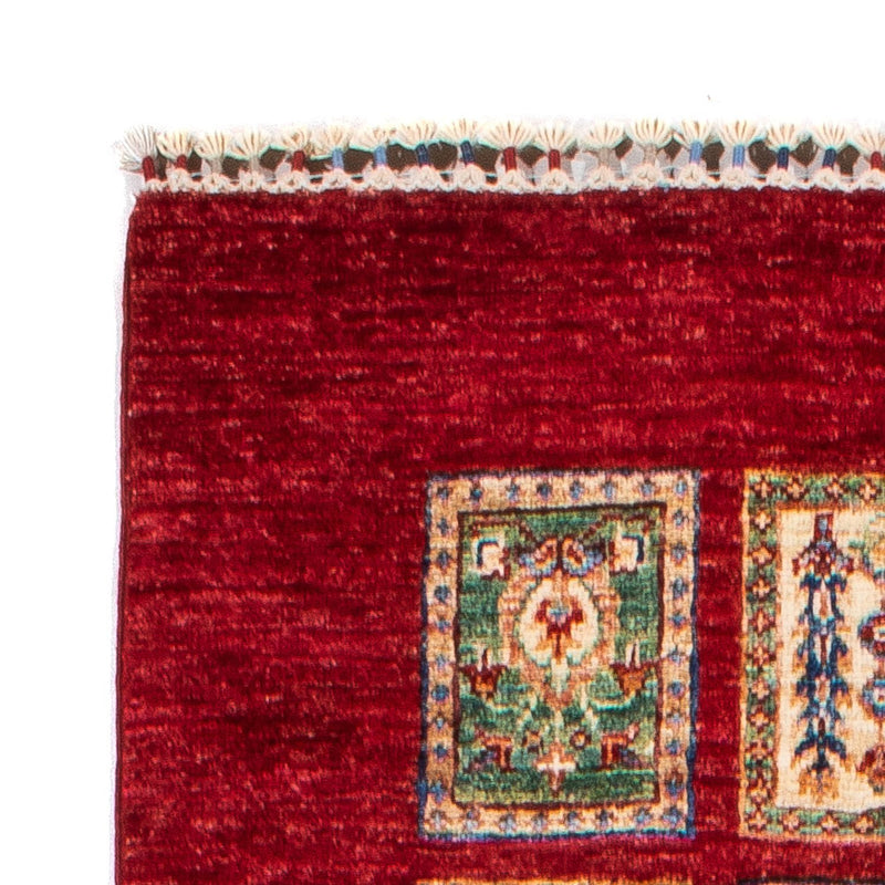 Alfombra de pasillo Alfombra Ziegler - Bakhtiari - 253 x 85 cm - rojo