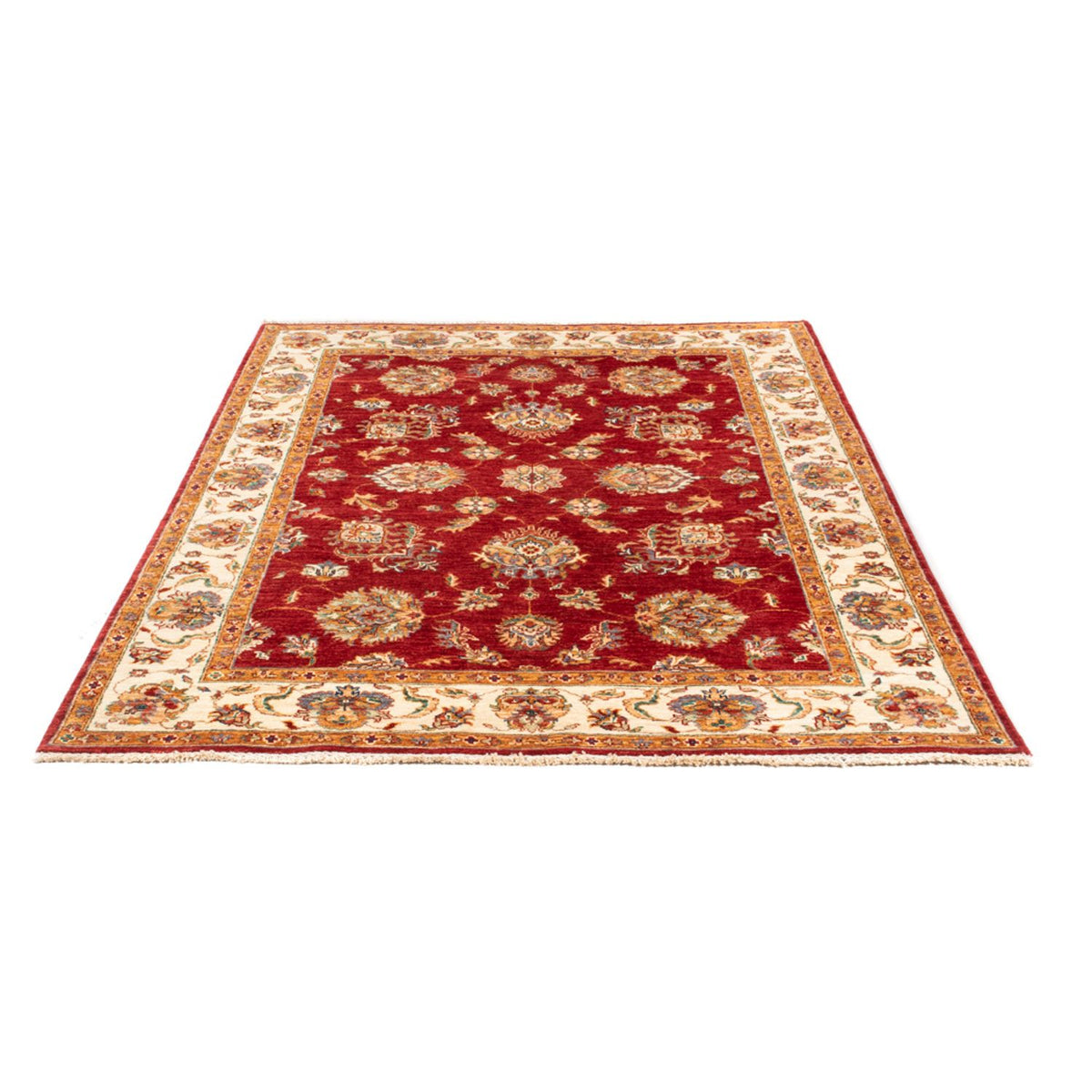 Alfombra Ziegler - 202 x 155 cm - rojo