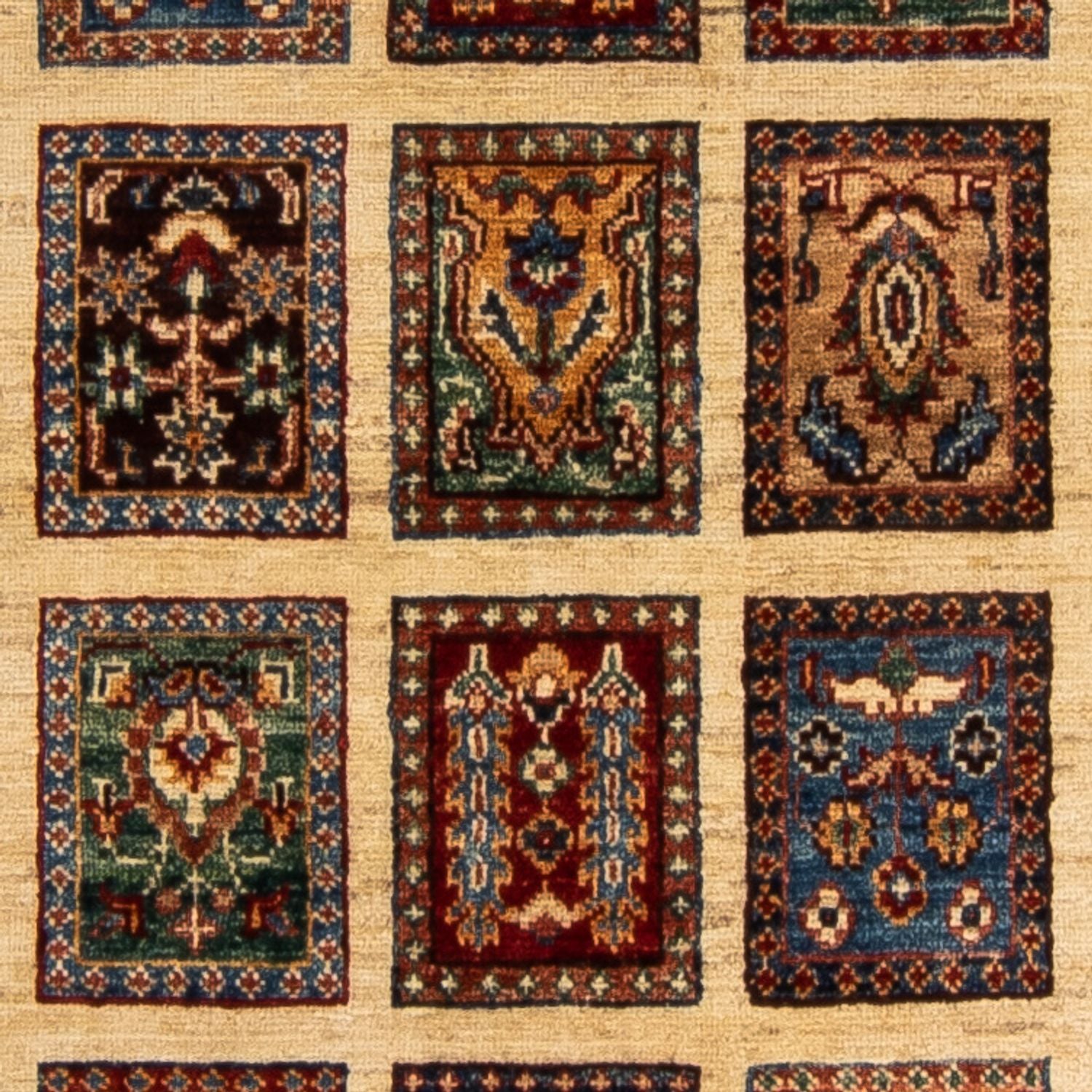 Alfombra de pasillo Alfombra Ziegler - Bakhtiari - 289 x 84 cm - multicolor