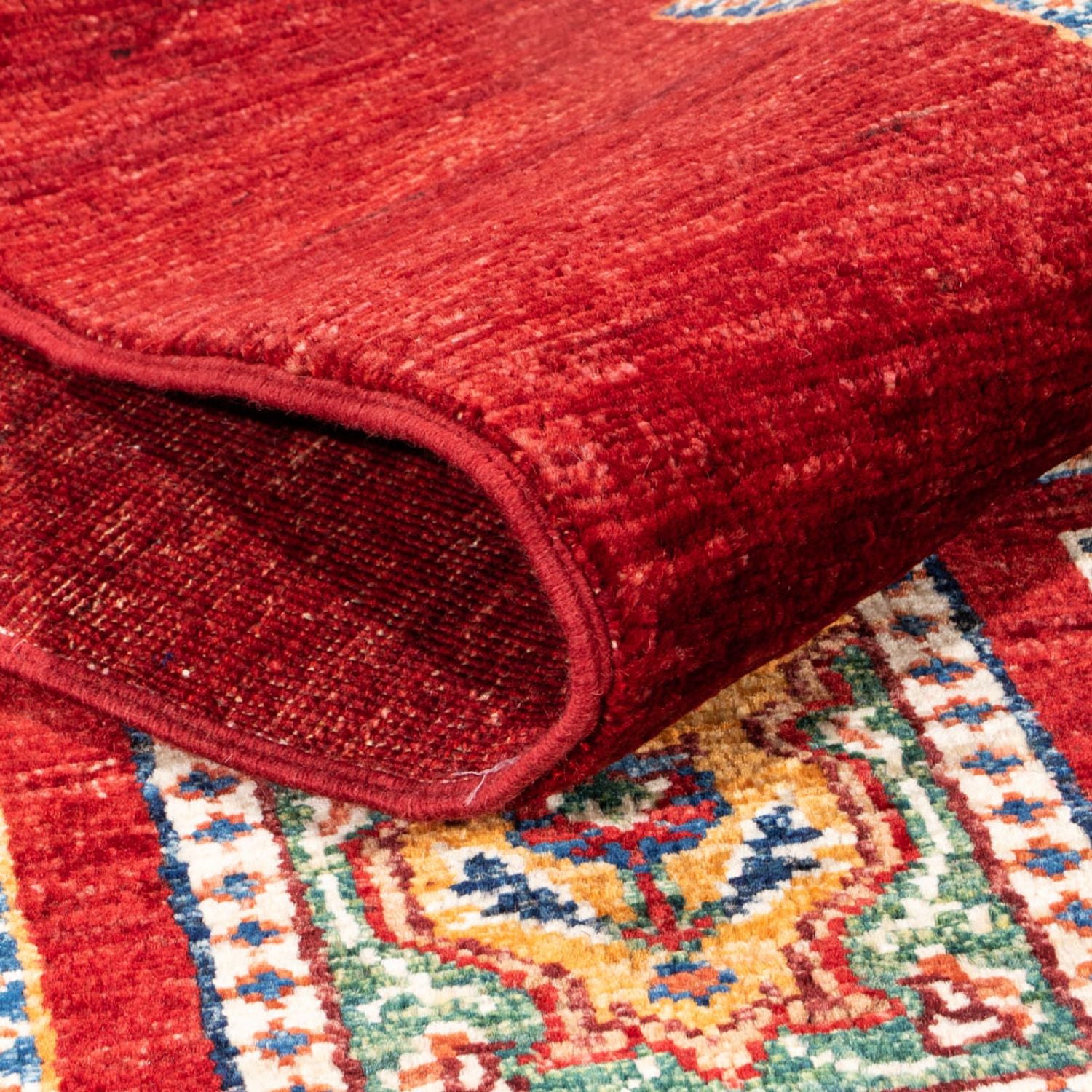 Alfombra de pasillo Alfombra Ziegler - Bakhtiari - 256 x 83 cm - rojo