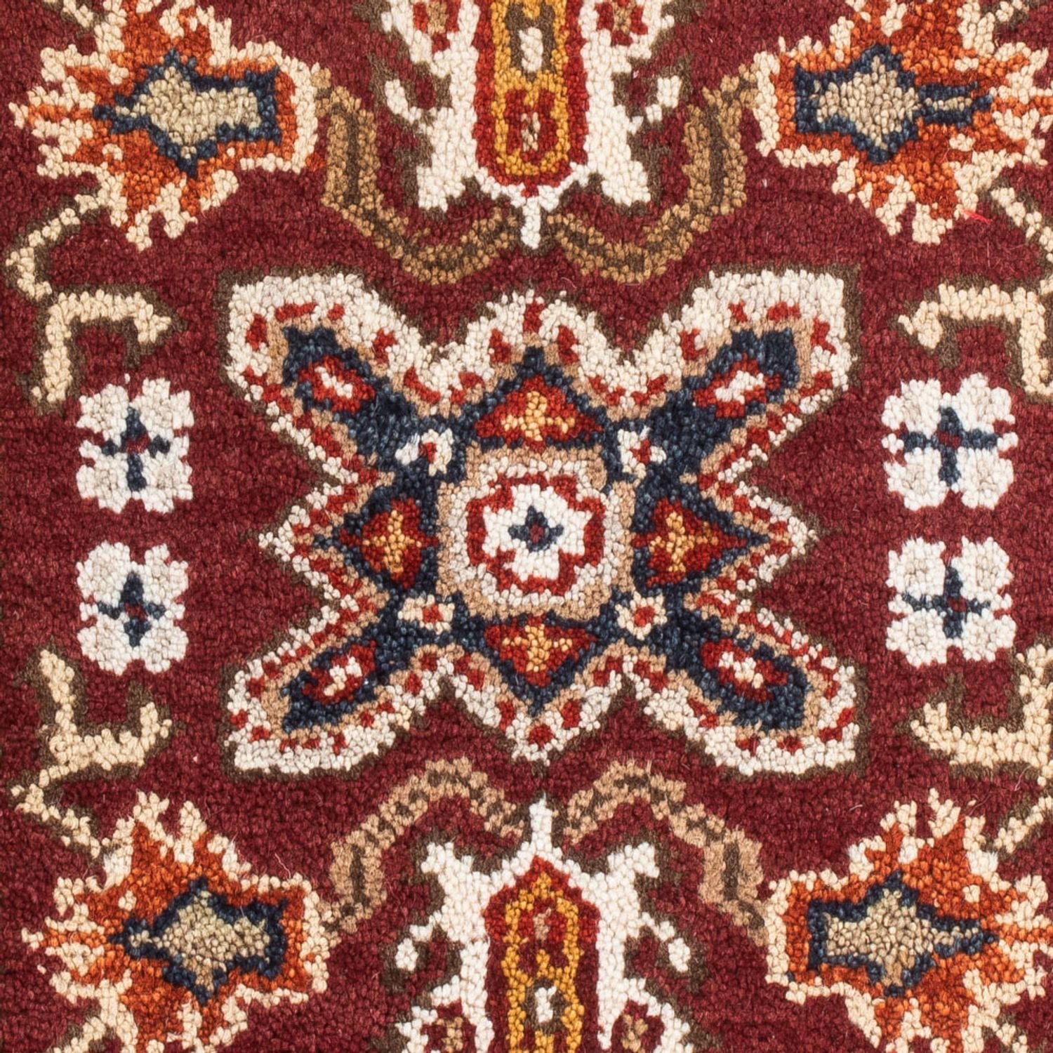Alfombra oriental - 94 x 64 cm - rojo