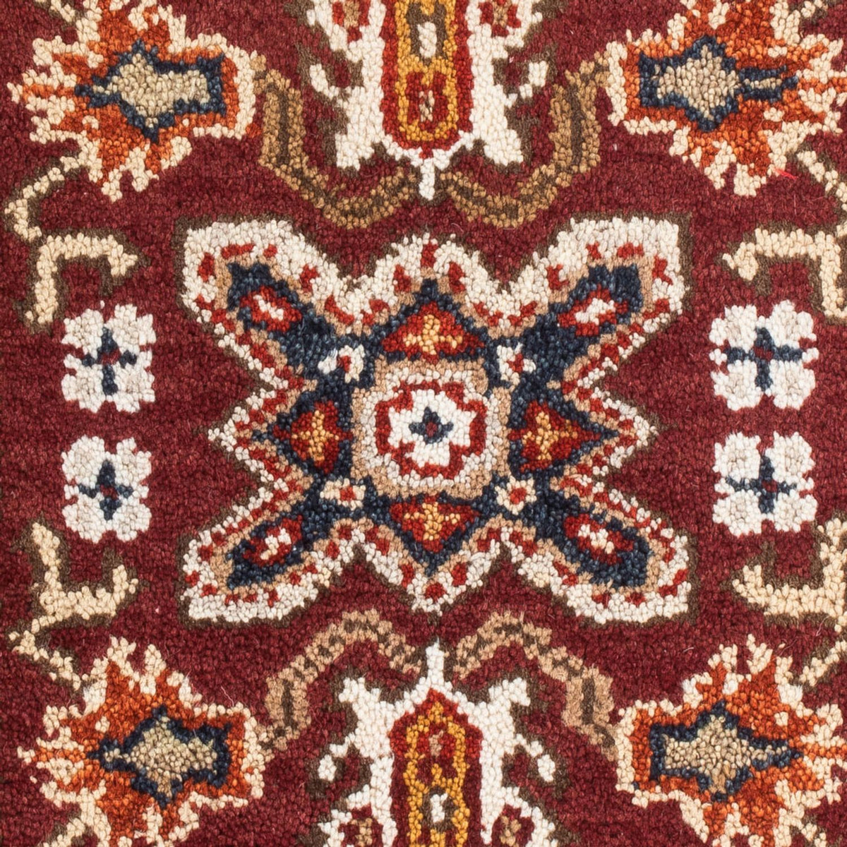 Alfombra oriental - 94 x 64 cm - rojo