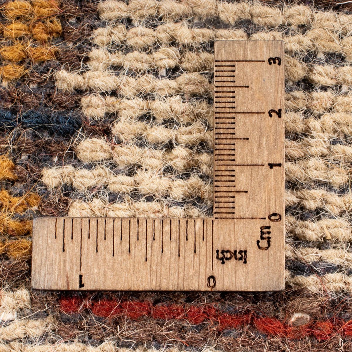 Alfombra oriental - 94 x 64 cm - rojo