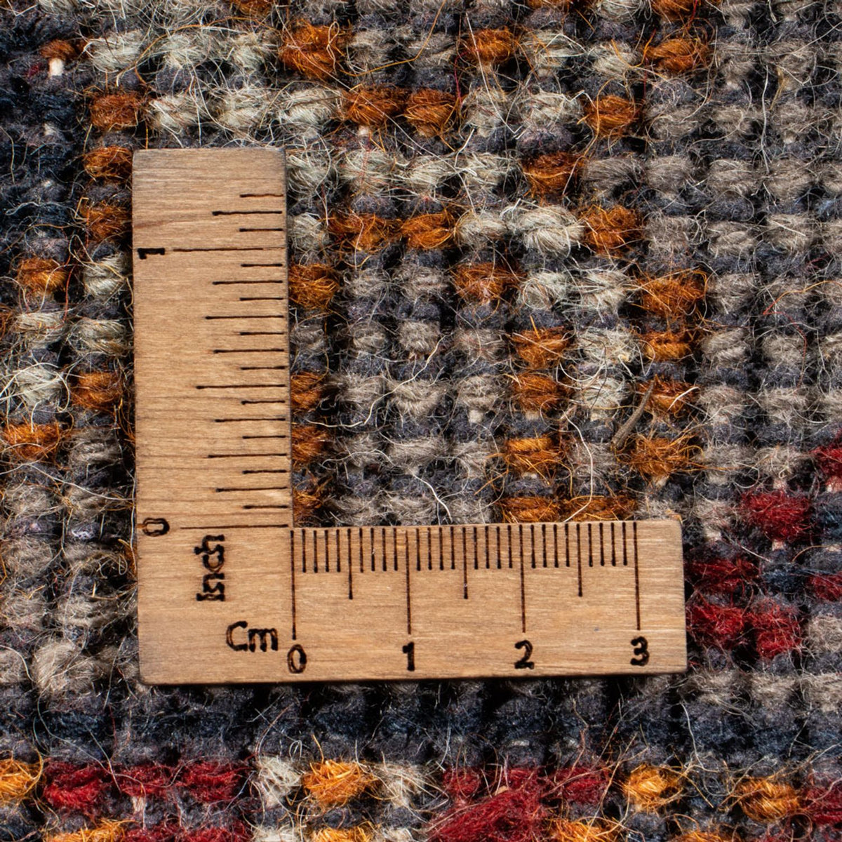 Alfombra oriental - 91 x 62 cm - rojo