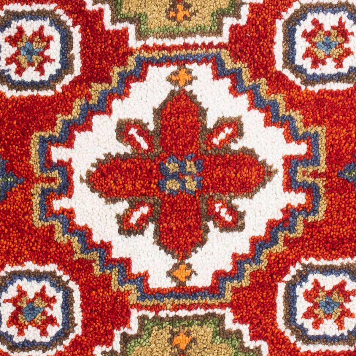 Alfombra oriental - 94 x 62 cm - rojo