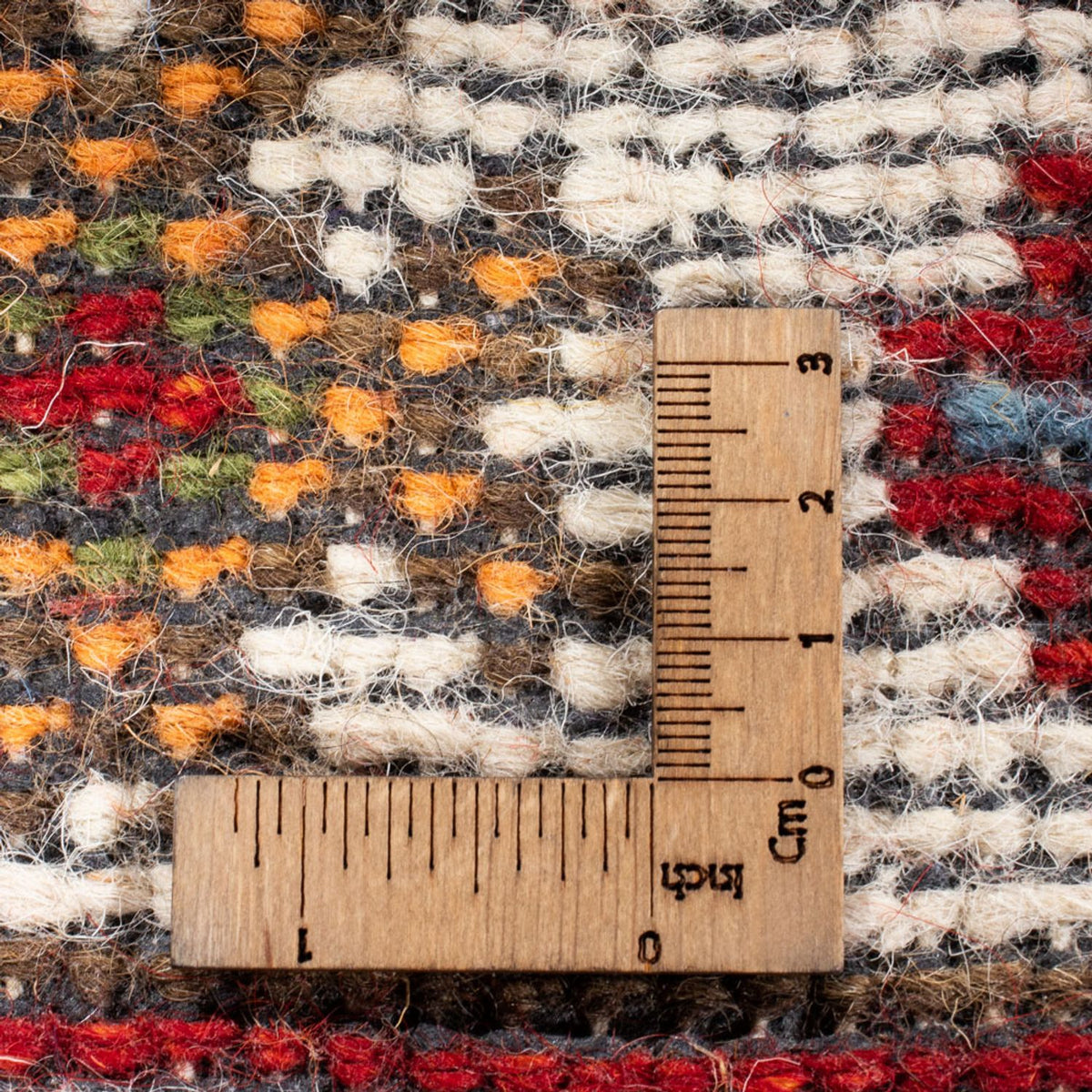 Alfombra oriental - 94 x 62 cm - rojo