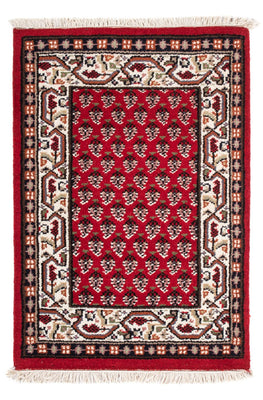 Alfombra oriental - Mir - Indus - 90 x 60 cm - rojo