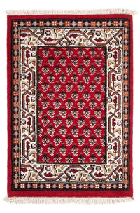 Alfombra oriental - Mir - Indus - 90 x 60 cm - rojo