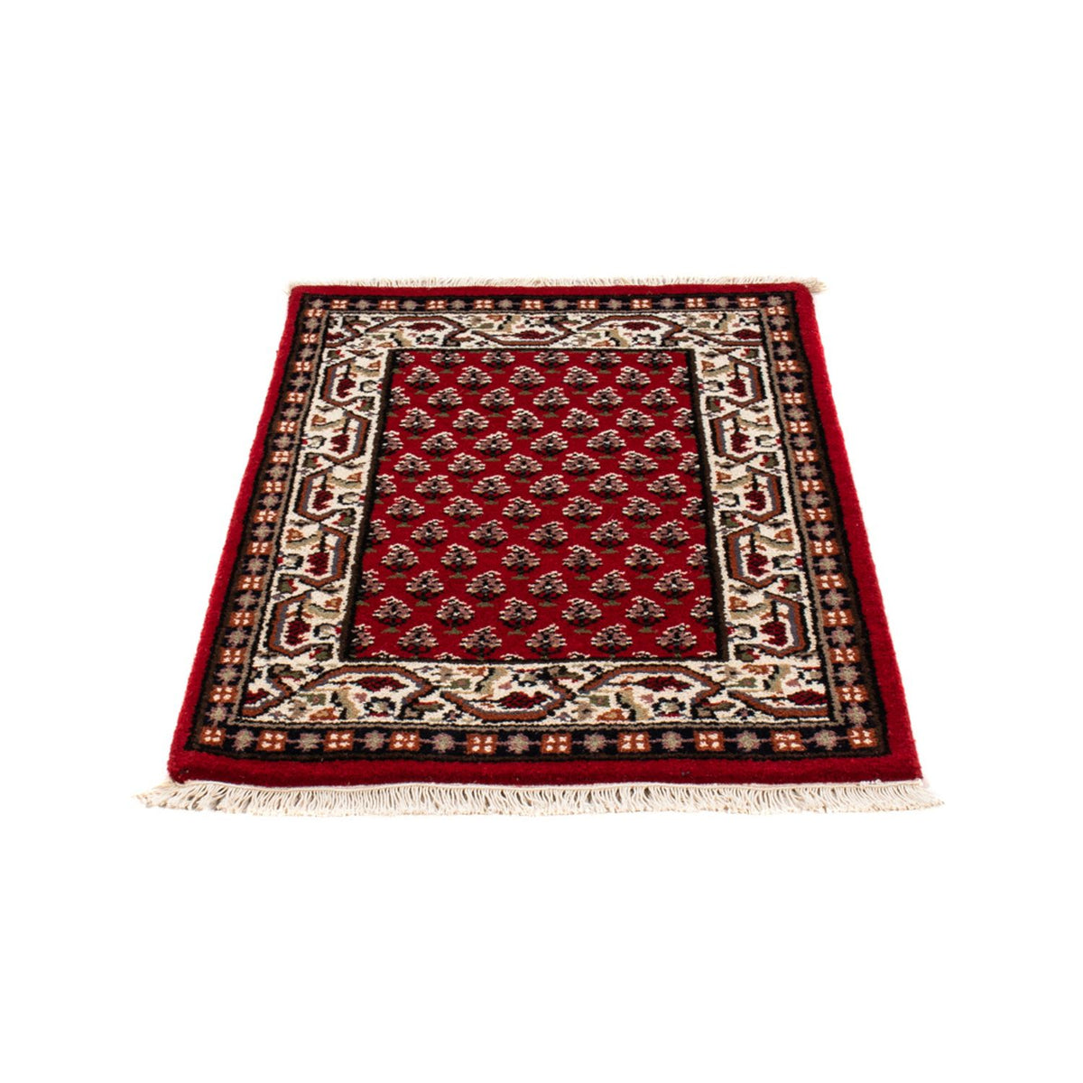 Alfombra oriental - Mir - Indus - 90 x 60 cm - rojo