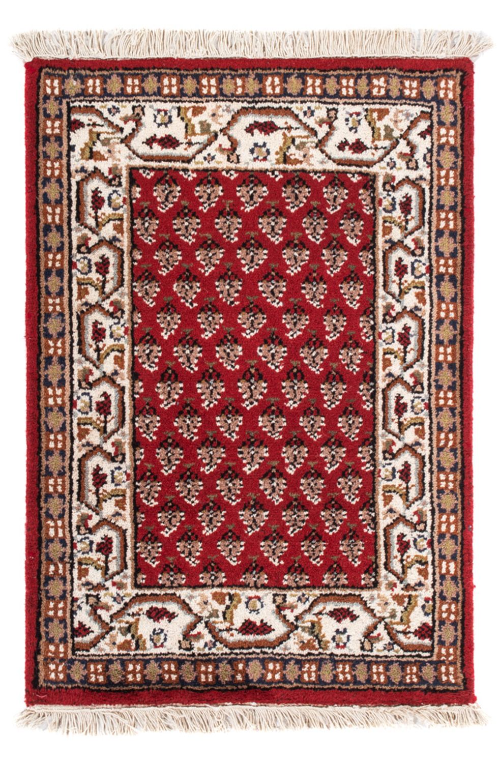 Alfombra oriental - Mir - Indus - 90 x 60 cm - rojo