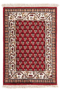 Alfombra oriental - Mir - Indus - 90 x 60 cm - rojo