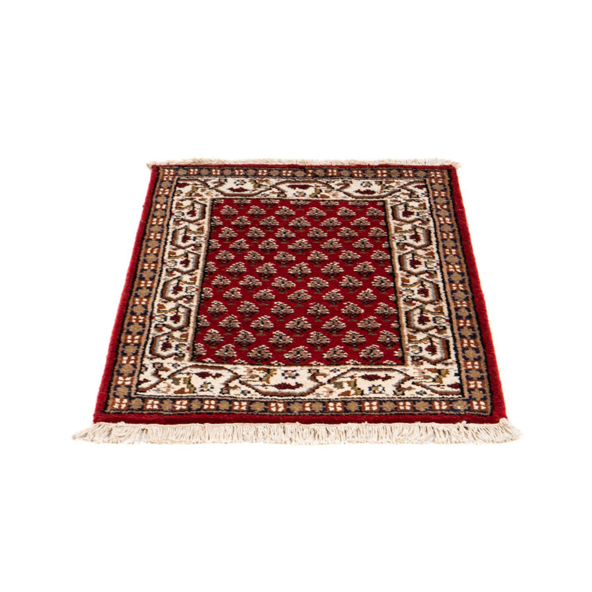 Alfombra oriental - Mir - Indus - 90 x 60 cm - rojo