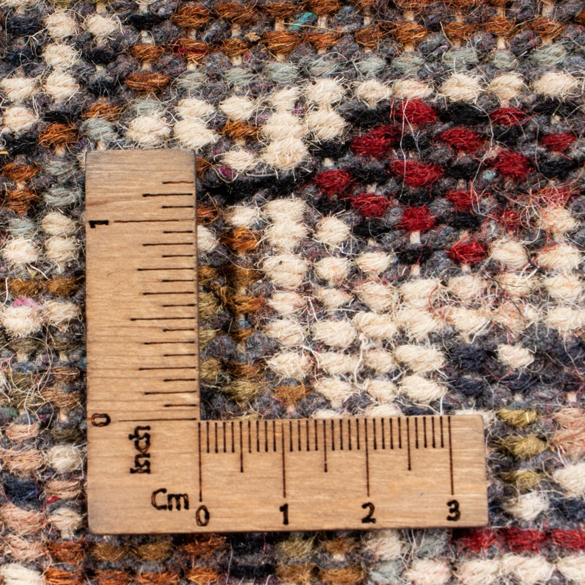 Alfombra oriental - Mir - Indus - 90 x 60 cm - rojo