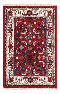 Alfombra oriental - Bidjar - Indus - 90 x 60 cm - rojo