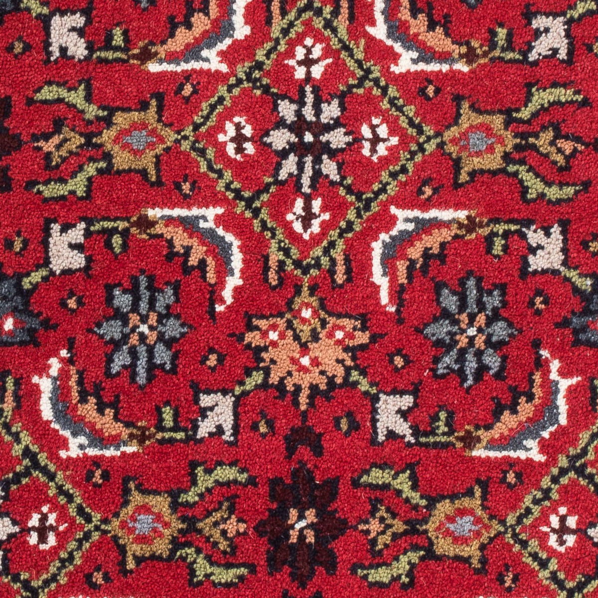 Alfombra oriental - Bidjar - Indus - 90 x 60 cm - rojo