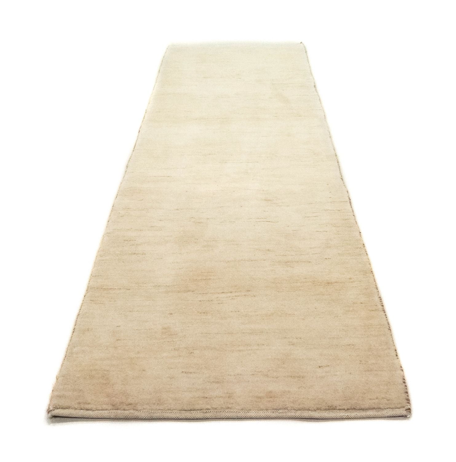 Alfombra de pasillo Alfombra Gabbeh - Persa - 304 x 82 cm - beige