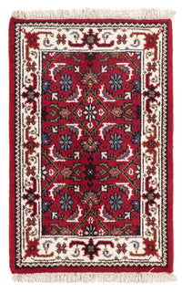 Alfombra oriental - Bidjar - Indus - 90 x 60 cm - rojo