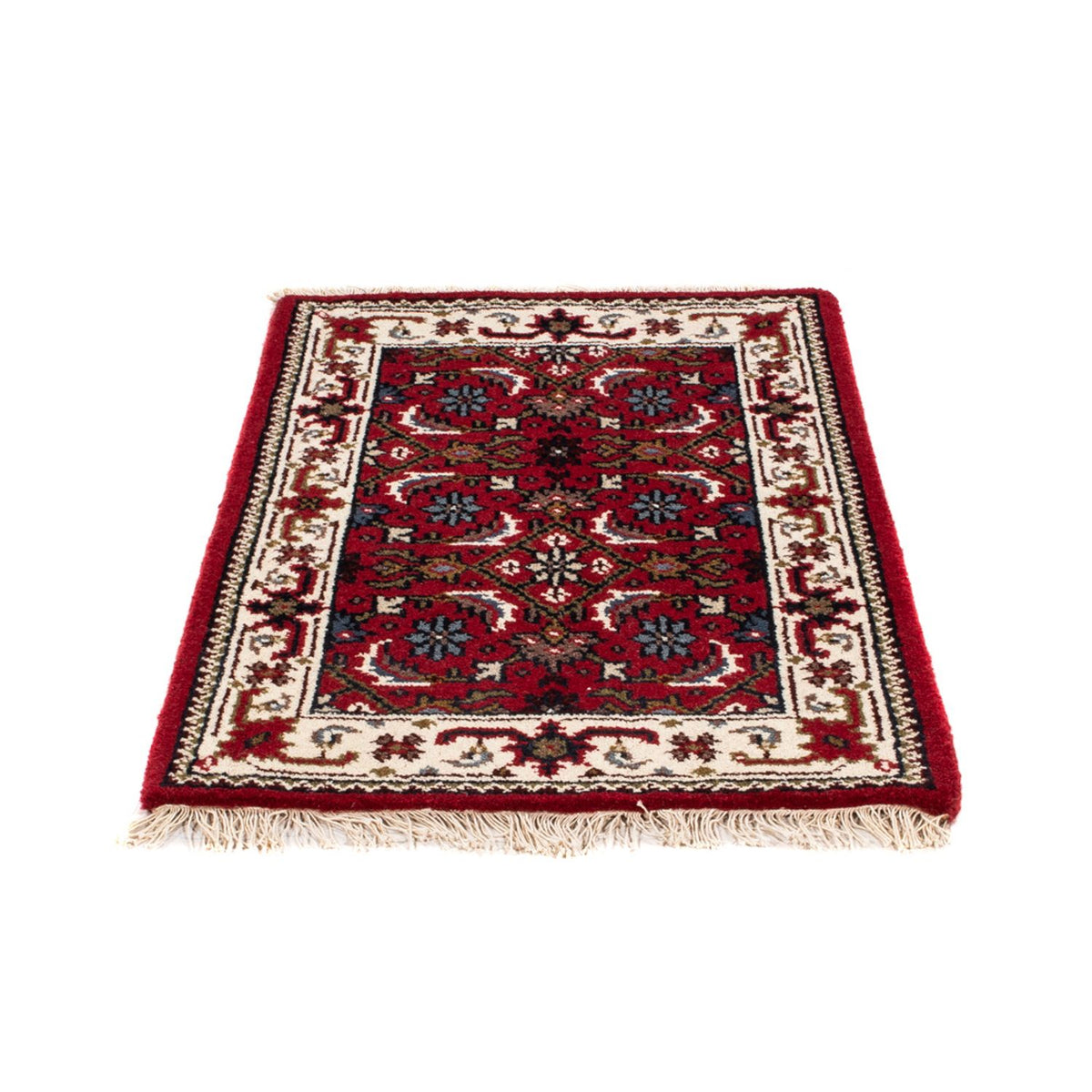 Alfombra oriental - Bidjar - Indus - 90 x 60 cm - rojo