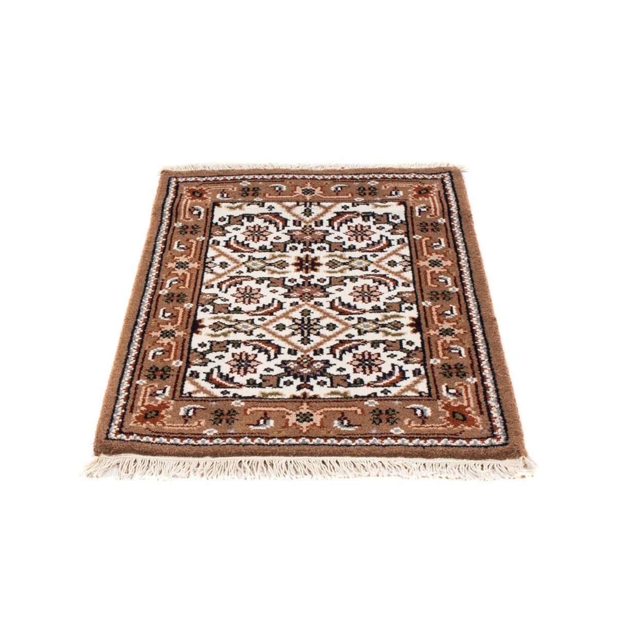 Alfombra oriental - Bidjar - Indus - 90 x 60 cm - beige