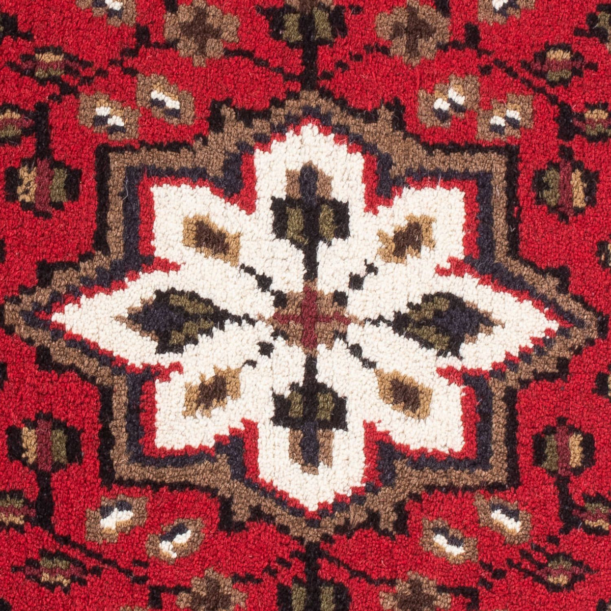 Alfombra oriental - 90 x 60 cm - rojo