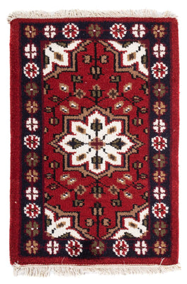 Alfombra oriental - 90 x 60 cm - rojo