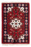 Alfombra oriental - 90 x 60 cm - rojo