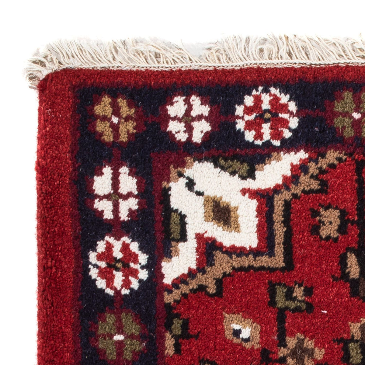 Alfombra oriental - 90 x 60 cm - rojo