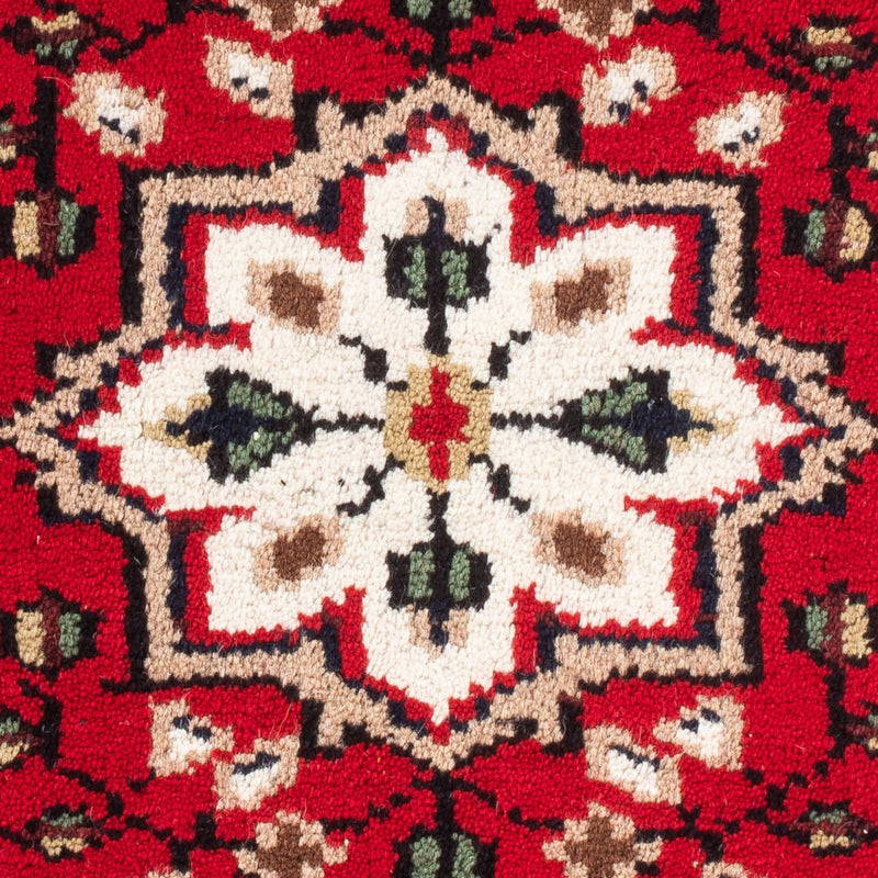 Alfombra oriental - 90 x 60 cm - rojo