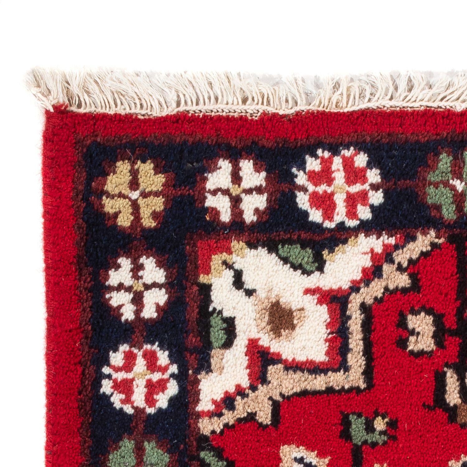Alfombra oriental - 90 x 60 cm - rojo
