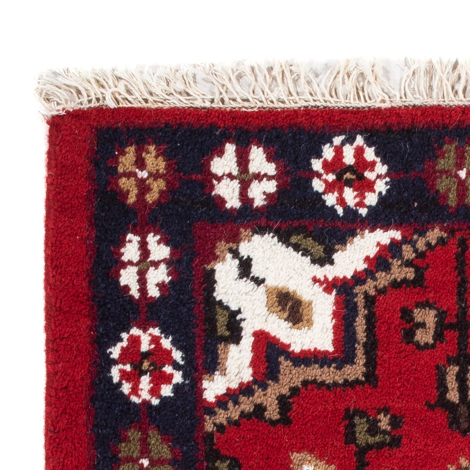 Alfombra oriental - 90 x 60 cm - rojo