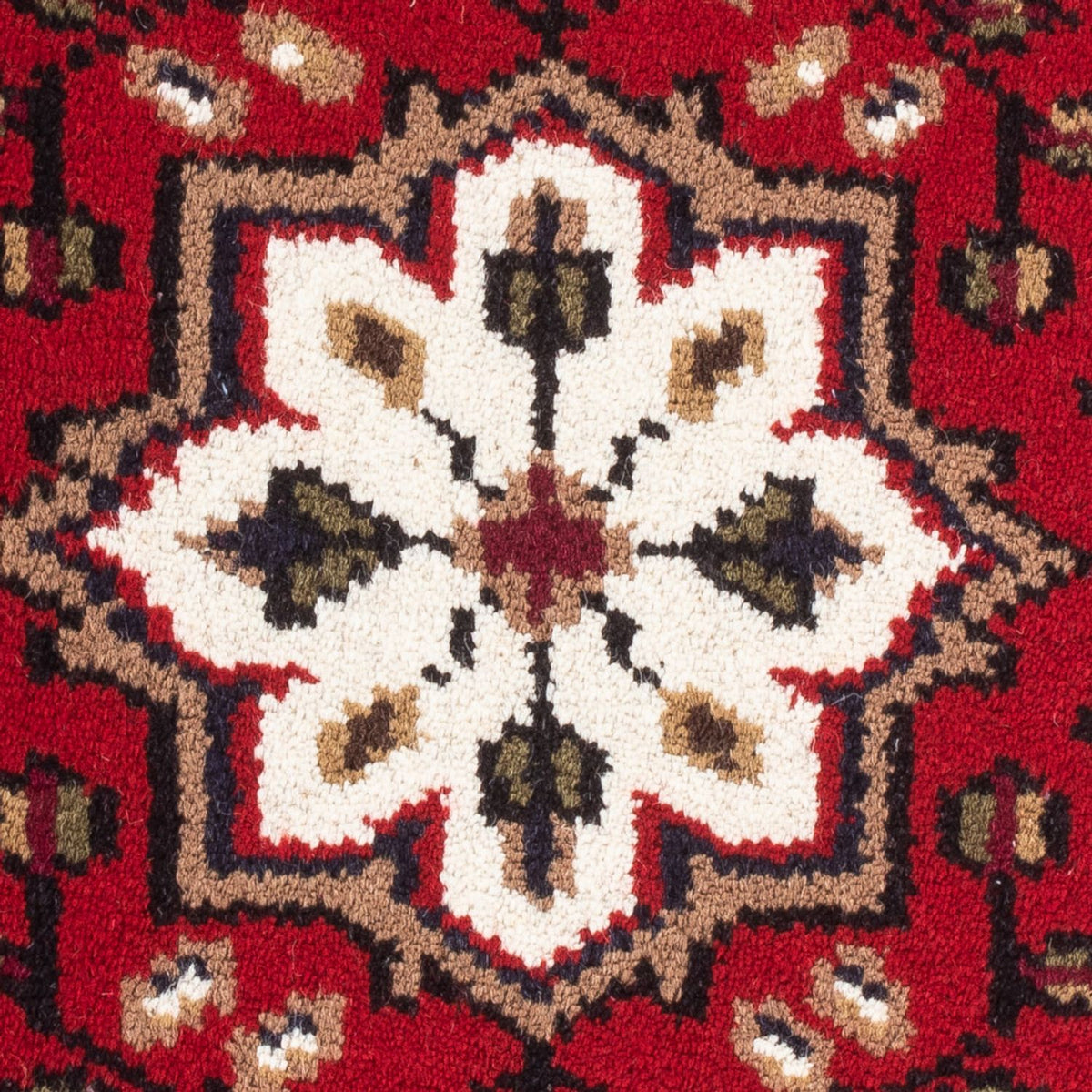 Alfombra oriental - 90 x 60 cm - rojo