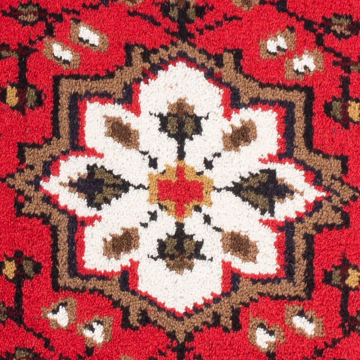Alfombra oriental - 90 x 60 cm - rojo