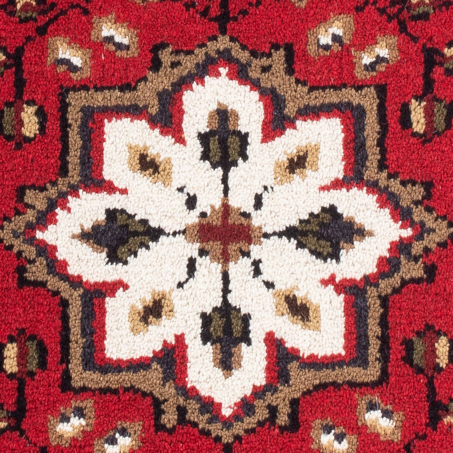 Alfombra oriental - 90 x 60 cm - rojo
