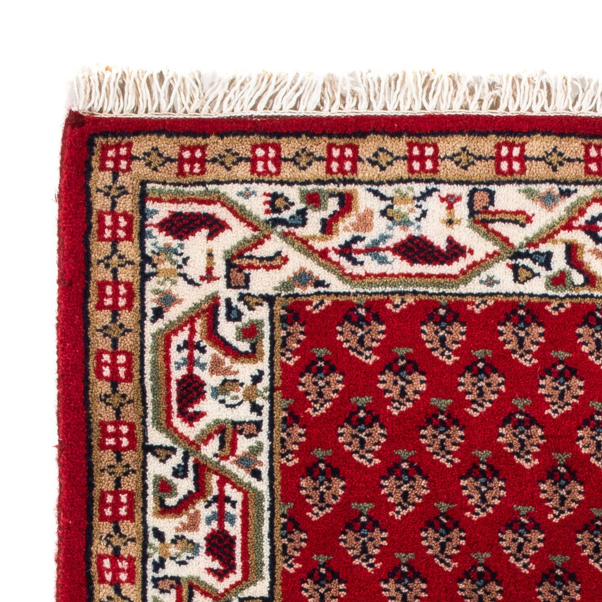 Alfombra oriental - Mir - Indus - 90 x 60 cm - rojo