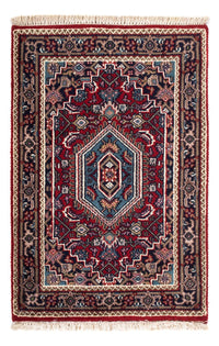 Alfombra oriental - Bidjar - Indus - 90 x 60 cm - rojo