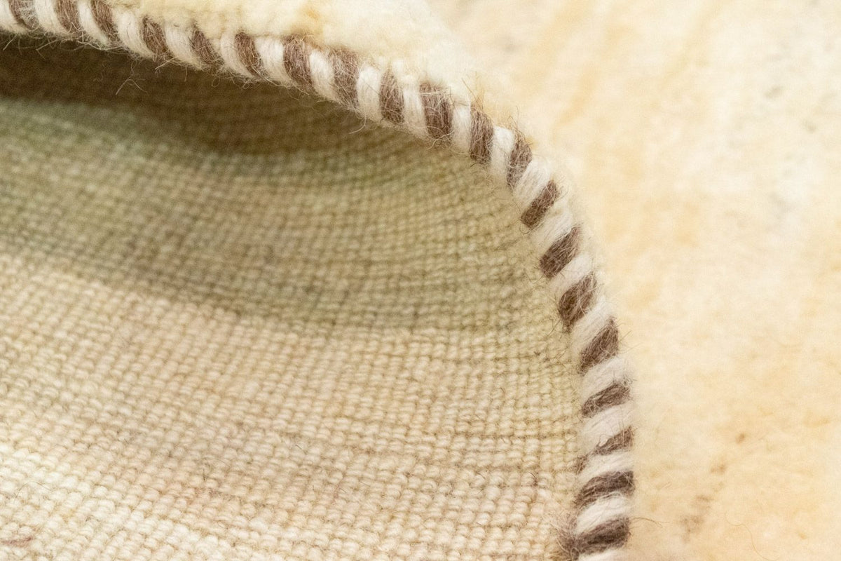 Alfombra de pasillo Alfombra Gabbeh - Persa - 215 x 75 cm - beige