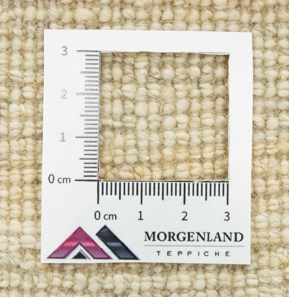 Alfombra de pasillo Alfombra Gabbeh - Persa - 215 x 75 cm - beige