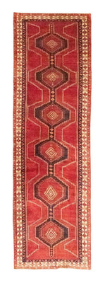 Alfombra de pasillo Alfombra persa - Nómada - 393 x 104 cm - rojo